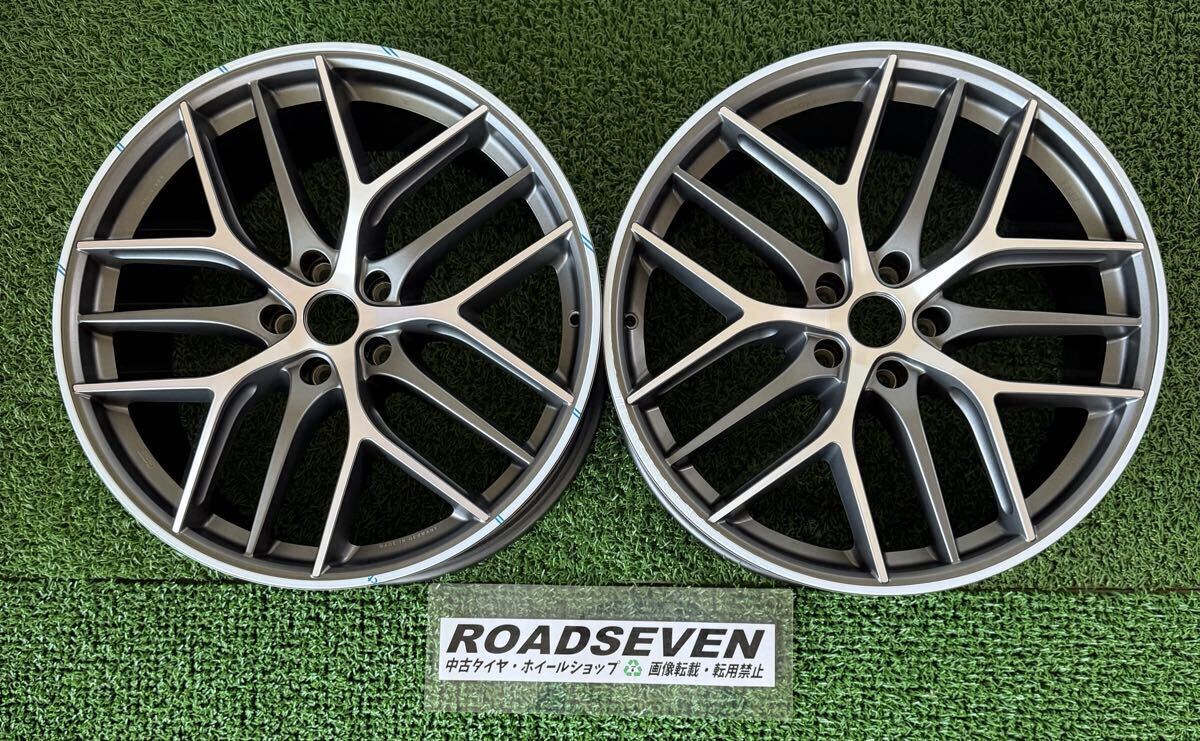 ◆BBS CC-R ◆20×8J(+27)/8.5J(+42) PCD112(5H) ハブ径:約82mm 2本のみ 中古アルミホイール 美品 ◆送料無料(一部地域を除く) 