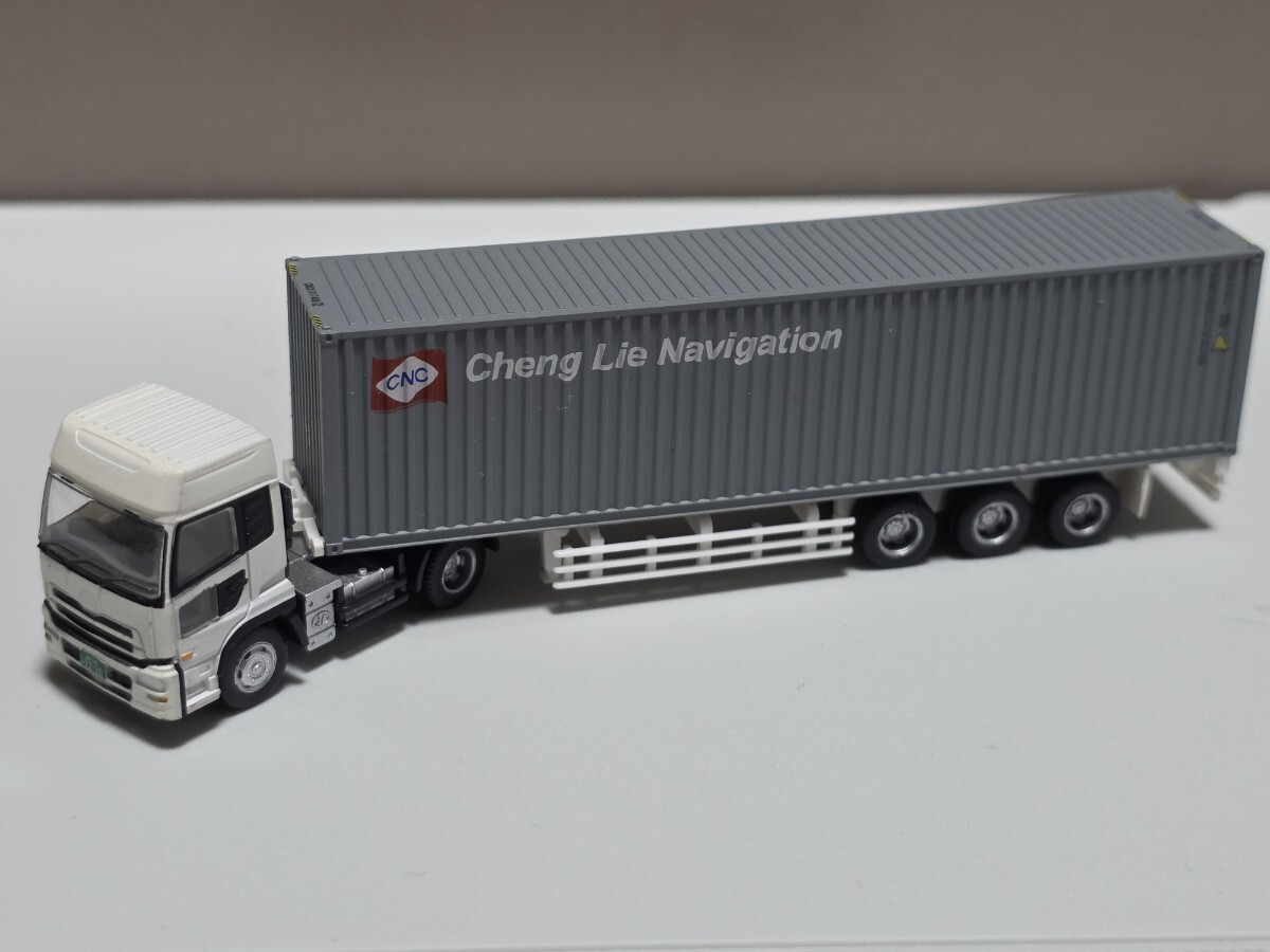 トミーテック トレーラーコレクション 第8弾 UDトラックスクオン　CNC　Line （40ft背高コンテナ）