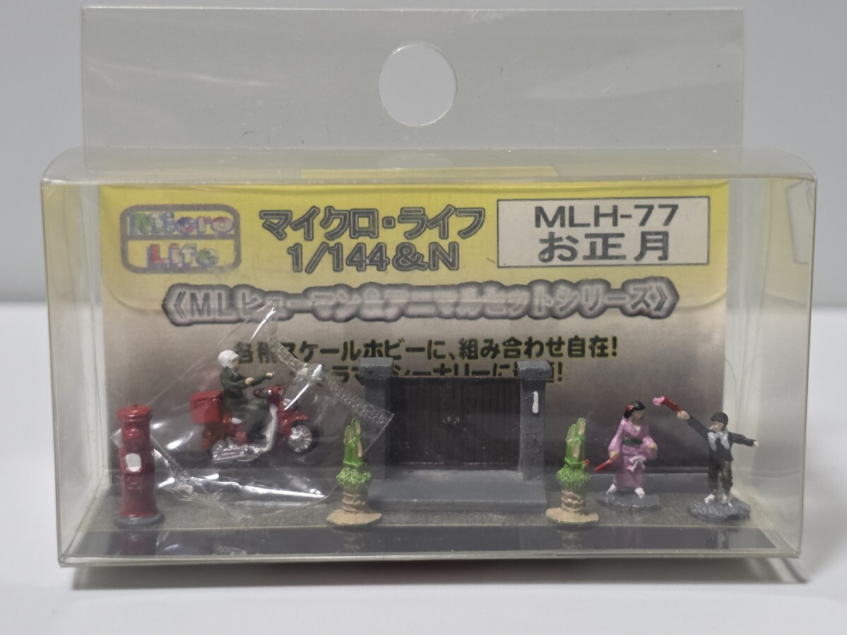 Nゲージスケールストラクチャー アイコム マイクロライフ MLH-77 お正月