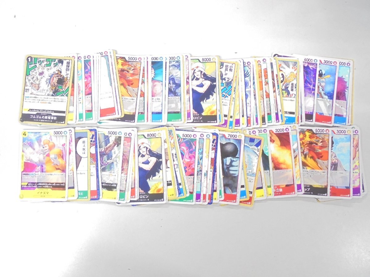 【80】②ワンピース ONE PIECE カードゲーム ノーマルカード 約500枚 現状品 目立つ汚れ等なし