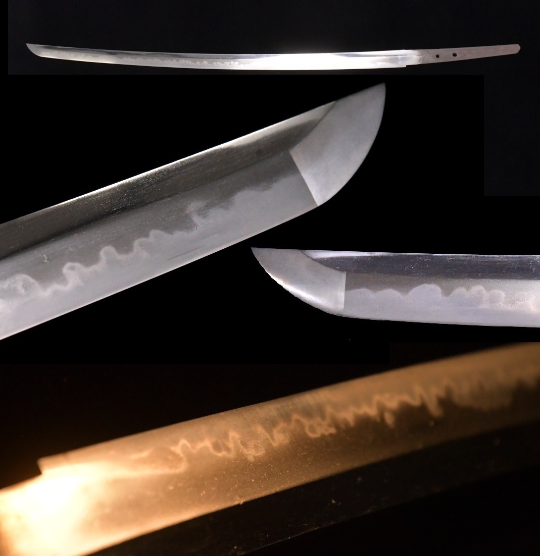 721 華やかな丁子乱れ！山城守源元道 刀 69.1cm● 江戸中期五郎 大刀 武具 日本刀 刀剣 武士 侍 白鞘 真剣 在銘