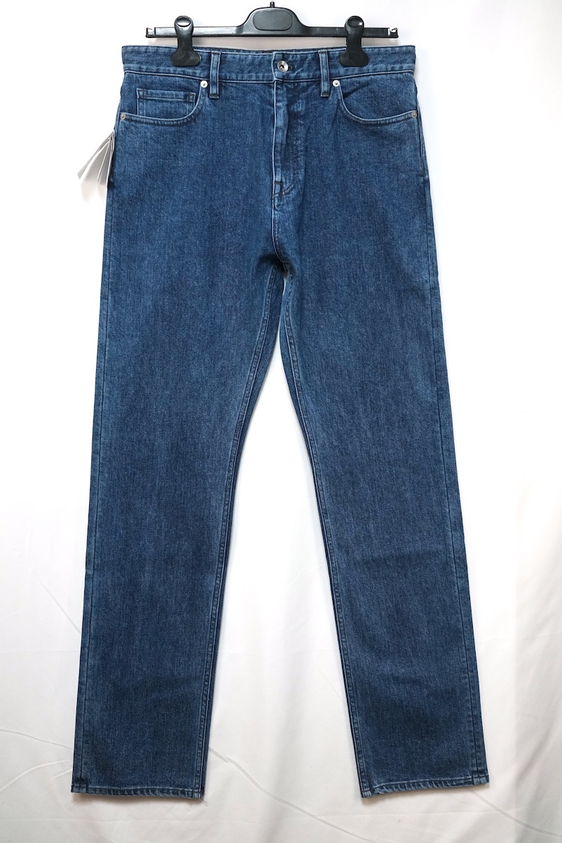 BERLUTI PARIS 1895 ベルルッティ New Straight Fit Denim Pants ニュー ストレート フィット デニム パンツ ウォッシュド ブルー 50サイズ