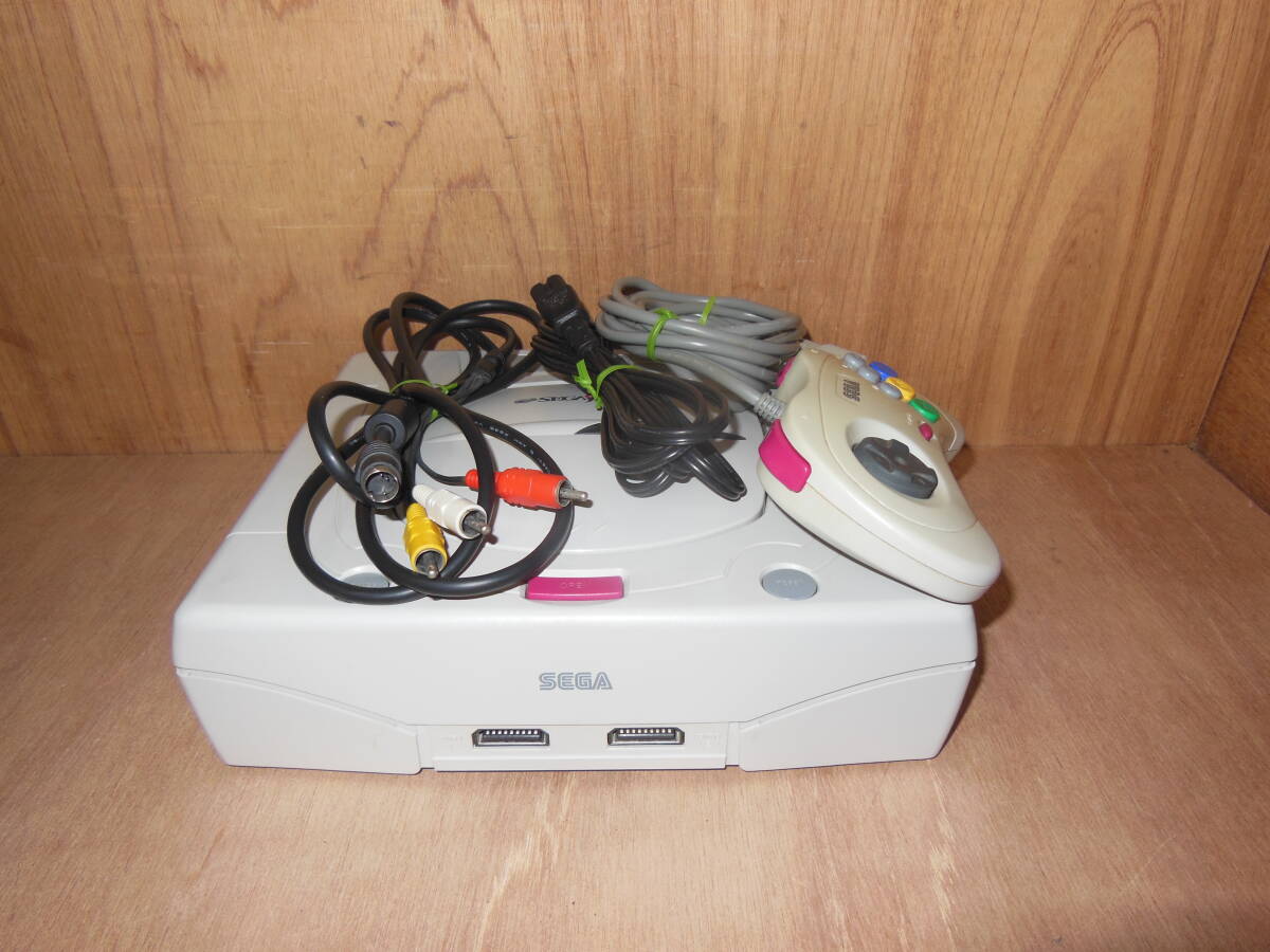 7.- SEGA セガ SEGASATURN セガサターン HST-3220 本体セット