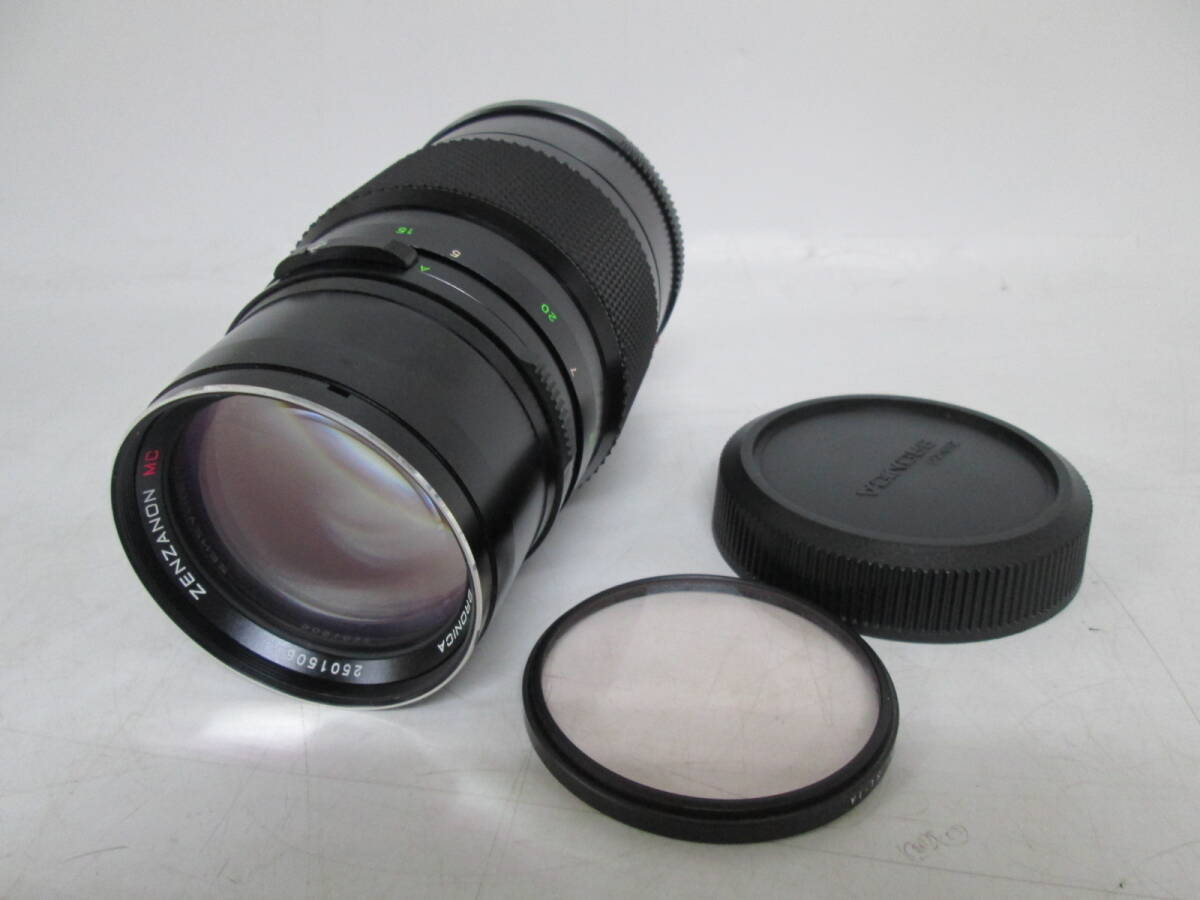 【0616i F3494】 ZENZA BRONICA ゼンザ ブロニカ ZENZANON MC 1:5.6 250mm 中判カメラ レンズ