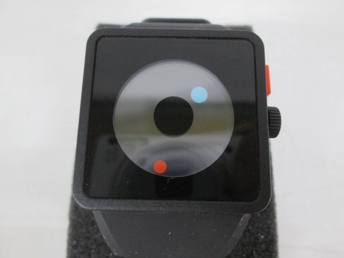 【0616n Y3572】 NIXON ニクソン 腕時計 THE NEWTON ニュートン スクエア 取説付 ジャンク