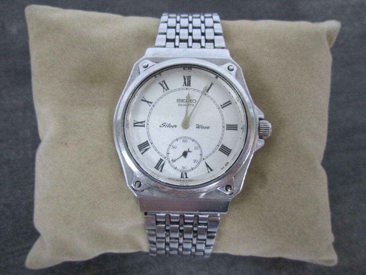 【0617i A3533】 腕時計 SEIKO Silver Wave セイコー シルバーウェーブ 2628-0060 クォーツ スモセコ ヴィンテージ