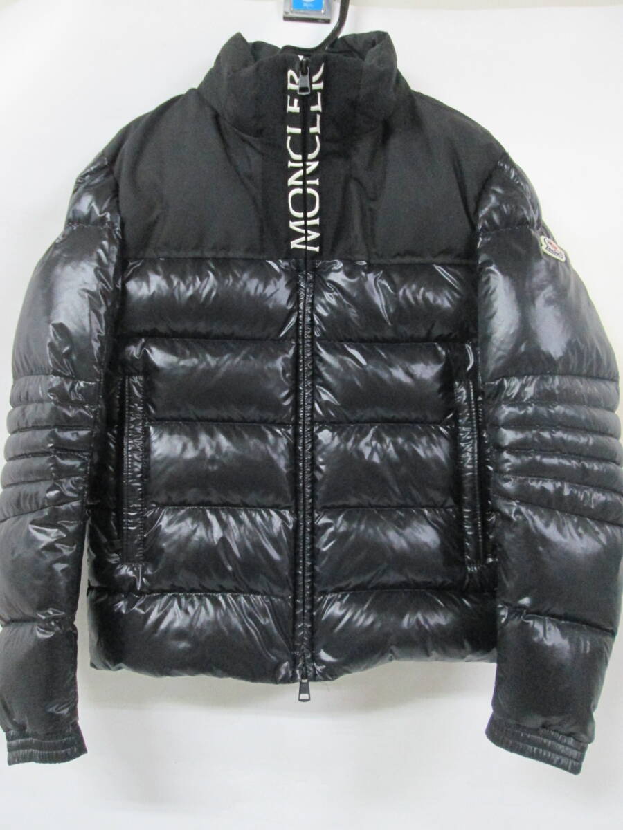 【0513h F3057】 モンクレール ブリュエル MONCLER BRUEL サイズ0 ブラック 国内正規品 ダウンジャケット メンズ アウター