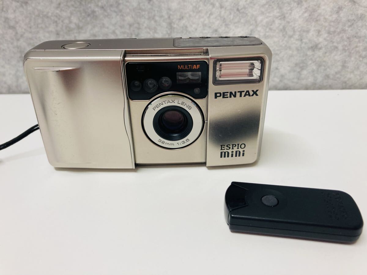 2908) PENTAX ESPIO mini ペンタックス コンパクトフィルムカメラ 32mm 保管現状品 コンパクトカメラ