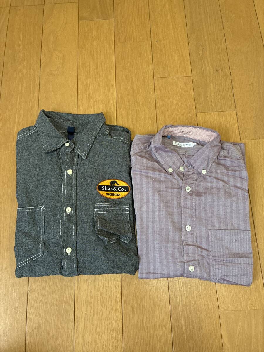 SILAS DELUXE サイラス デラックス シャツ2枚セット