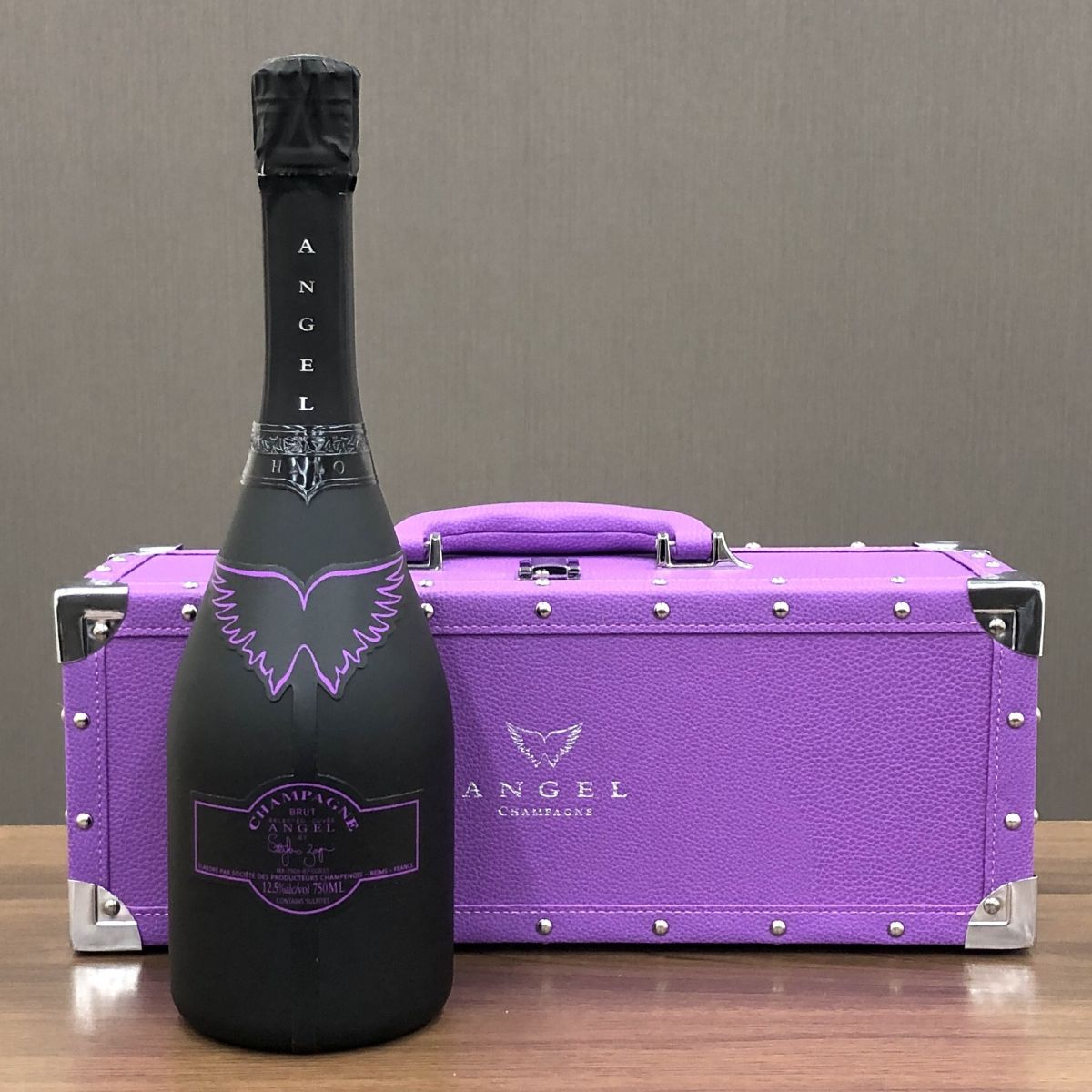 ♪【未開栓】ANGEL エンジェル ブリュット ヘイローパープル 750ml/12.5度/瓶 S37670721526