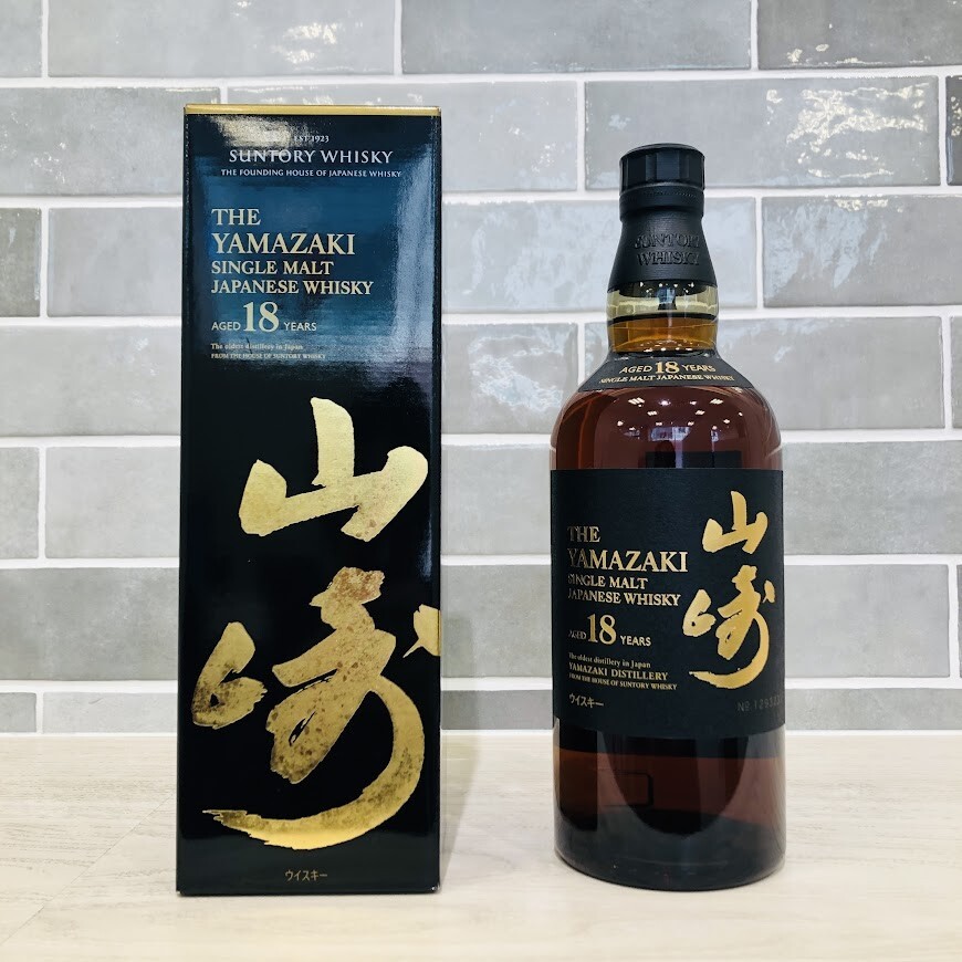 ♪【未開栓】サントリー シングルモルト ウイスキー 山崎18年 700ml/43度/瓶 S68813639863