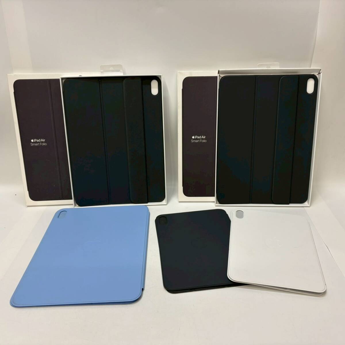 ■ 1円〜【5点まとめ売り】 アップル Apple iPad ケース iPad Air iPad mini 用 純正 Smart Folio MWK53FE/A 等 カバー 箱付きあり L210388