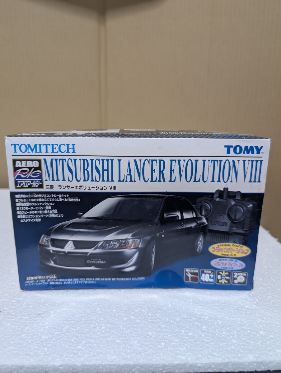 2006年 絶版 TOMITECH トミーテック AERO RC エアロアールシー ランサーエボリューションⅧ LANCER EVOLUTION Ⅷ SPECIALカラー ブラック