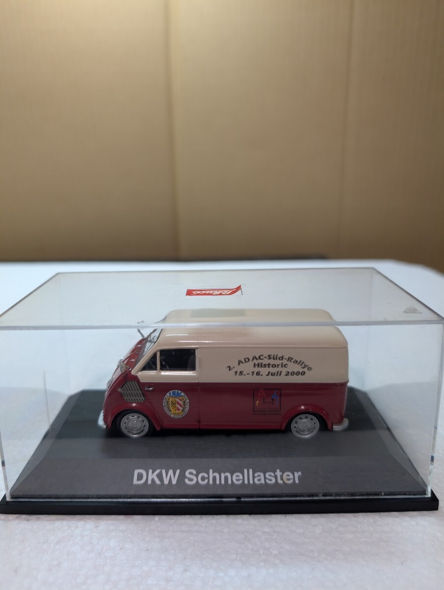 絶版 シュコー 限定品 シュネラスター ニュルンベルガー自動車クラブ ADAC Sdrallye Historic 2000 Schuco 1/43 DKW Schnellaster 