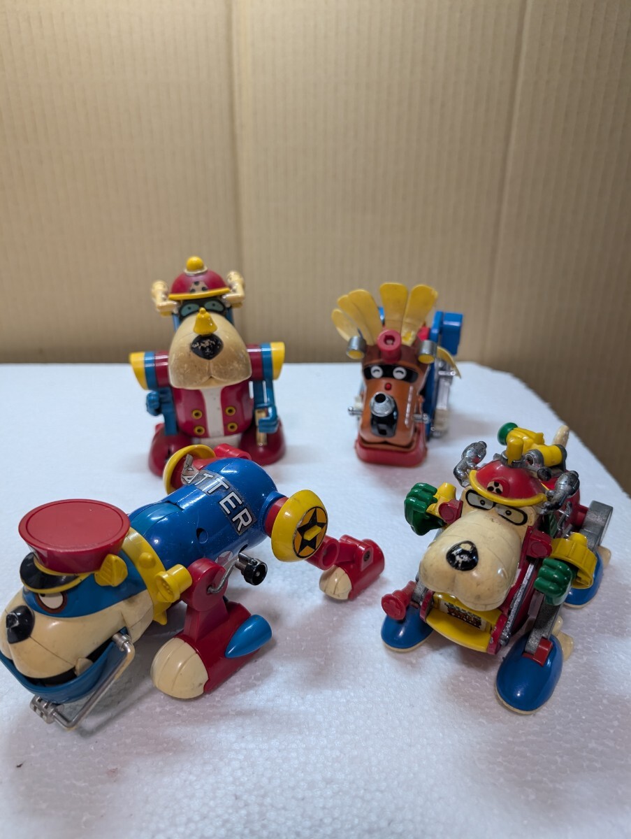 1970年代 当時物 タカトク 合金 ヤッターマン ヤッターワン ゼンダライオン ヤッターブル ヤッターキング 4点まとめ MADE IN JAPAN 