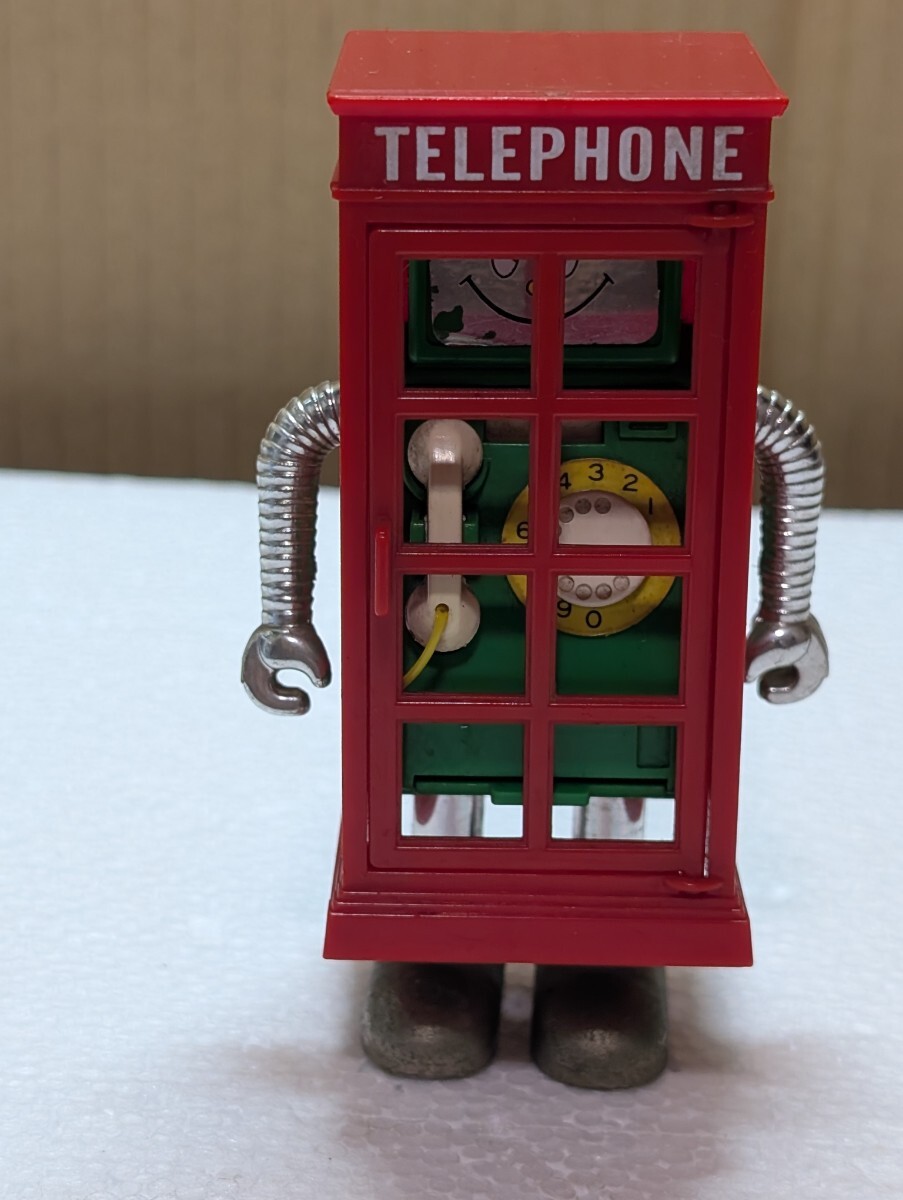 1981年 ポピー POPY 昭和当時物 ロボットはっちゃん GB65 テレコミー 超合金 日本製 MADE IN JAPAN 石森プロ 電話ボックス TELEPHONE