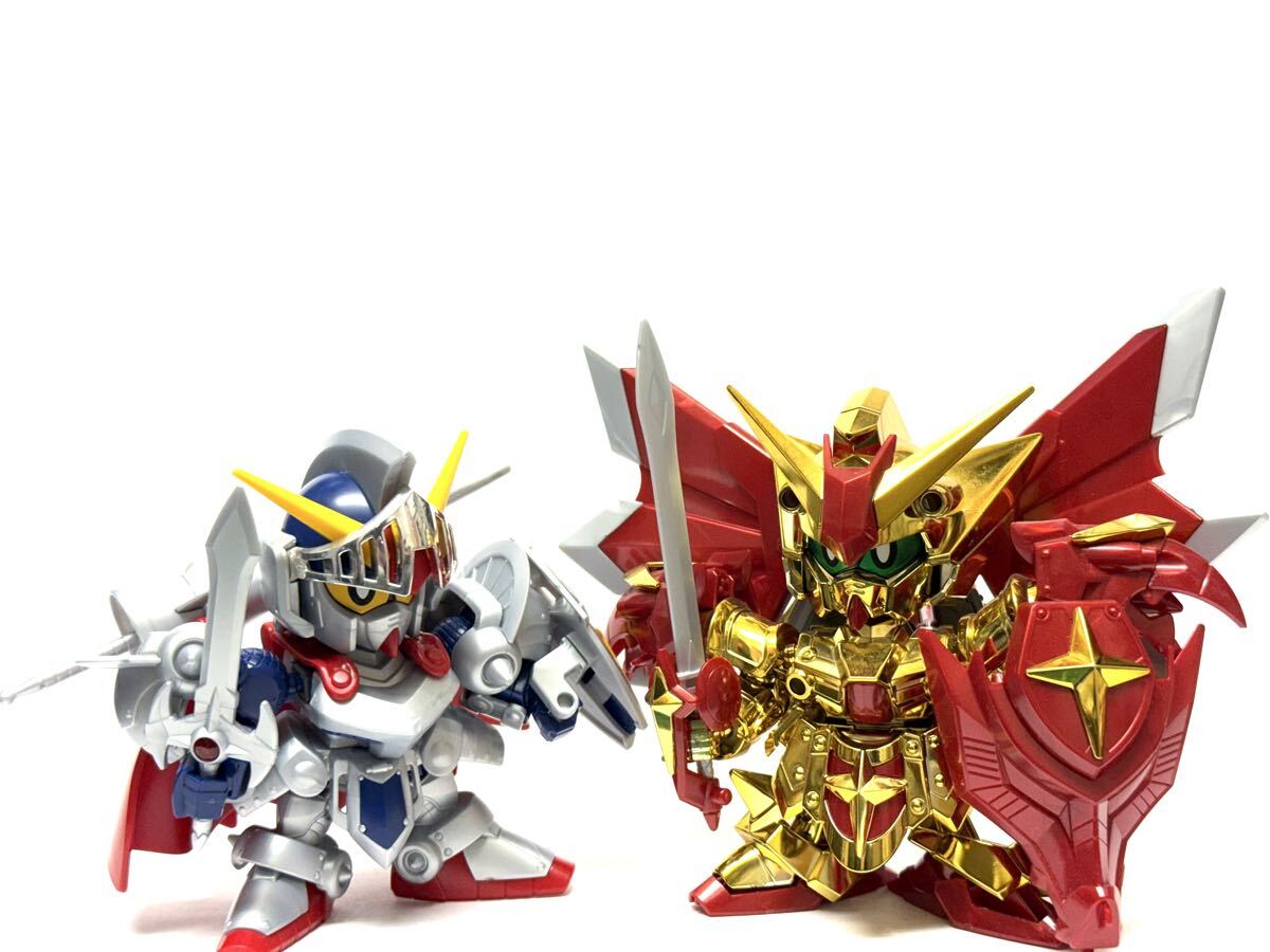 希少　BB戦士　ナイトガンダム　騎士スペリオルドラゴン　素組み　完成品　2種セット