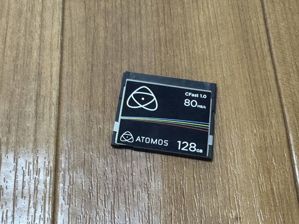 （1円）ATOMOS 128GB Cfast1.0カード（A）