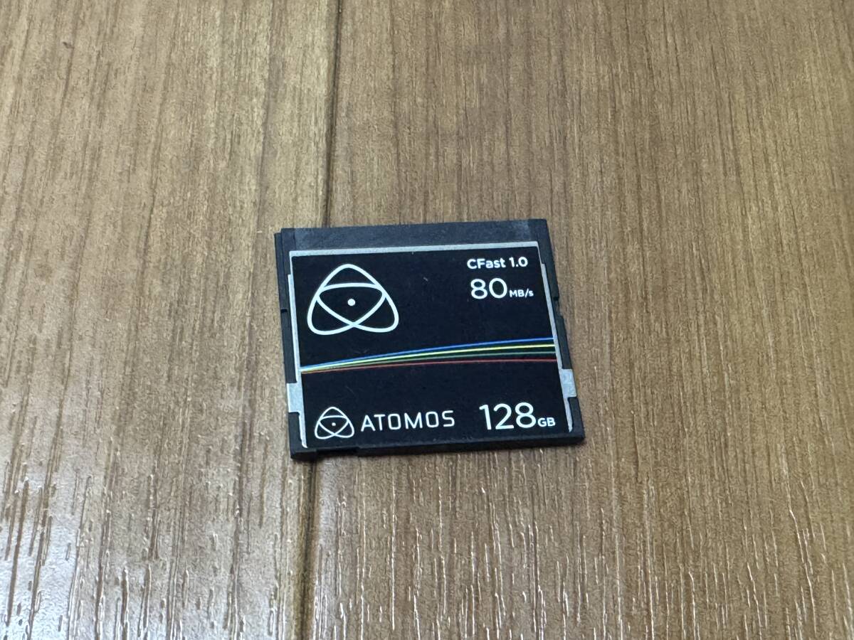 （1円）ATOMOS 128GB Cfast1.0カード（B）