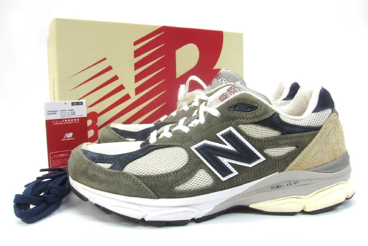 New Balance ニューバランス M990V3 BY TEDDY SANTIS M990TO3 SIZE:27.0cm メンズ □UT15003