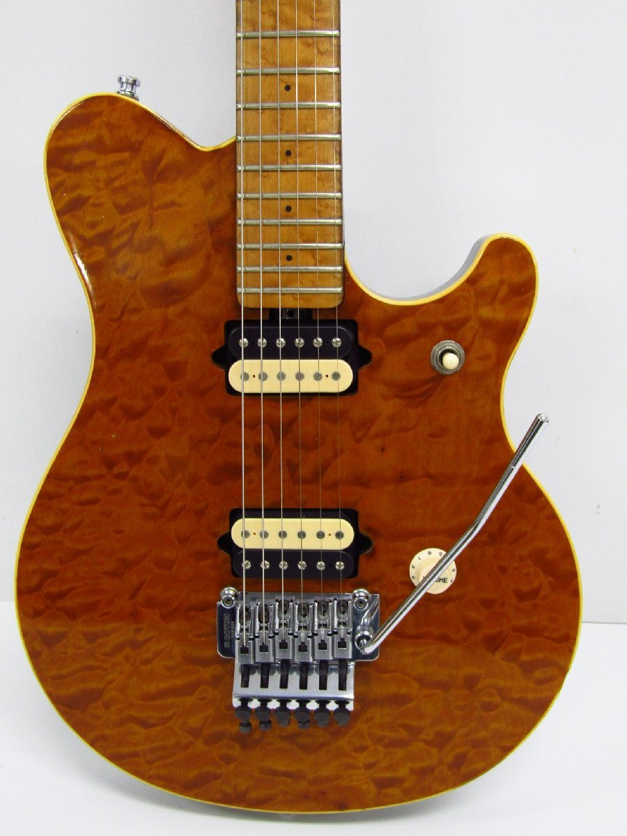 Musicman ミュージックマン Axis EX TransGold エレキギター ソフトケース付き 楽器 ◆G5224