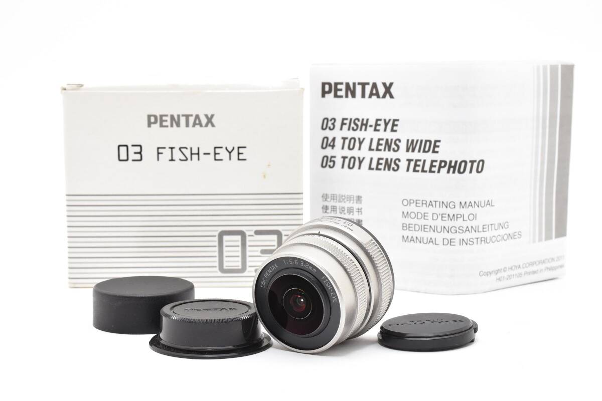★極上品★ PENTAX 03 FISH-EYE SMC PENTAX 3.2mm F5.6 ペンタックス デジタル ミラーレス一眼カメラ 単焦点 魚眼レンズ #3057