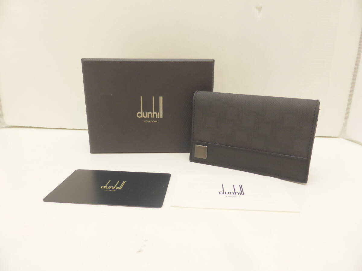 【再出品】 ブランド祭 小物祭 ダンヒル ディーエイト キーケース dunhill 6連フック ブラック 未使用 長期自宅保管品 