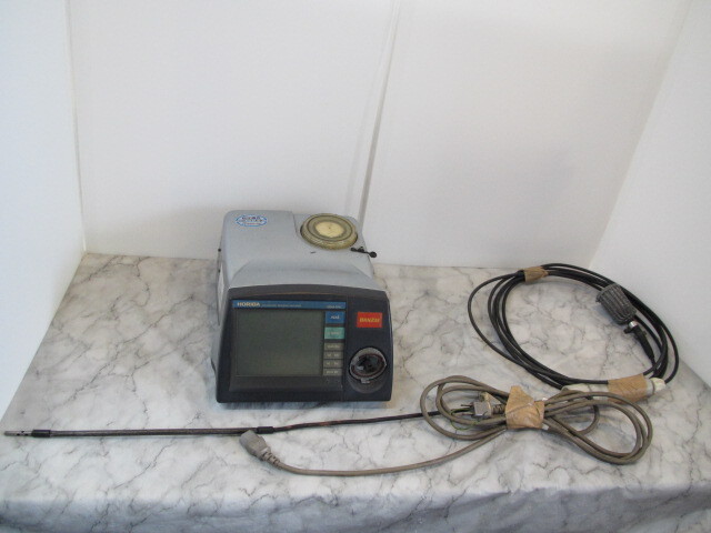 工具祭 バンザイ ホリバ 排ガステスター MEXA-324L 中古 自宅長期保管品 測定器 通電のみ確認済 動作未確認 汚れ等有