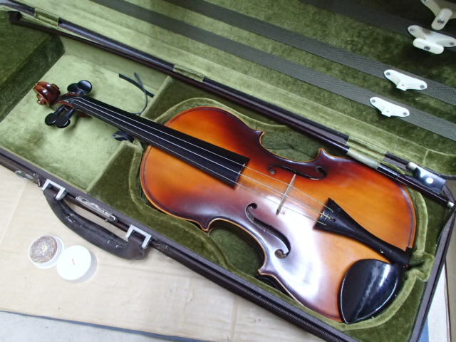 !☆バイオリン 鈴木バイオリン No.5 サイズ4/4 Anno1957 SUZUKI VIOLIN JAPAN Copy of Antonius Stradivarus 1720