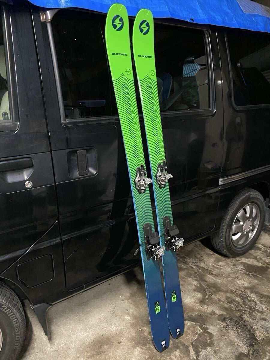 中古良品ブリザード ZERO G 95 164cm TLTラディカルST (298mm設定)超軽量ツアー板 バックカントリー 山スキー dynafit POMOCA新同シール付