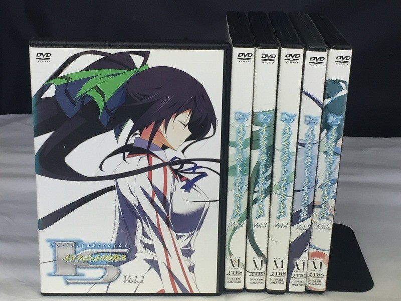 9000357 IS インフィニット・ストラトス 全6枚セット【中古品DVD】ケースなし発送です※レンタル落ち
