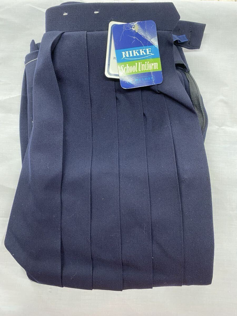 中学 高校 学生服 制服 スクールスカート　紺色