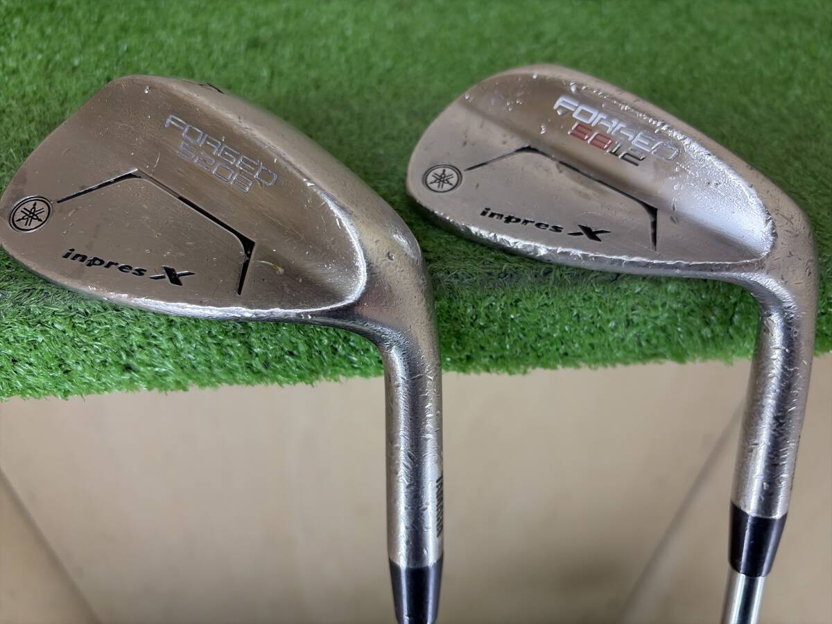 【2本セット】YAMAHA inpresX FORGED 52度(8度)/58度(12度) N.S.PRO950GH フレックスS ヤマハ インプレス フォージドウェッジ