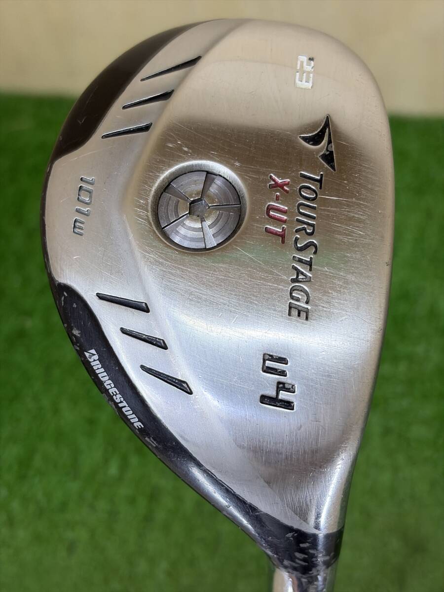 BRIDGESTONE　TOURSTAGE　X-UT　101w　U4　23度　純正シャフト　フレックスR　ブリヂストン　ツアーステージ　
