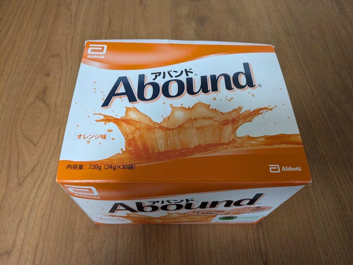 ☆アバンド☆アボットジャパン オレンジ味 ２４ｇ×２４袋