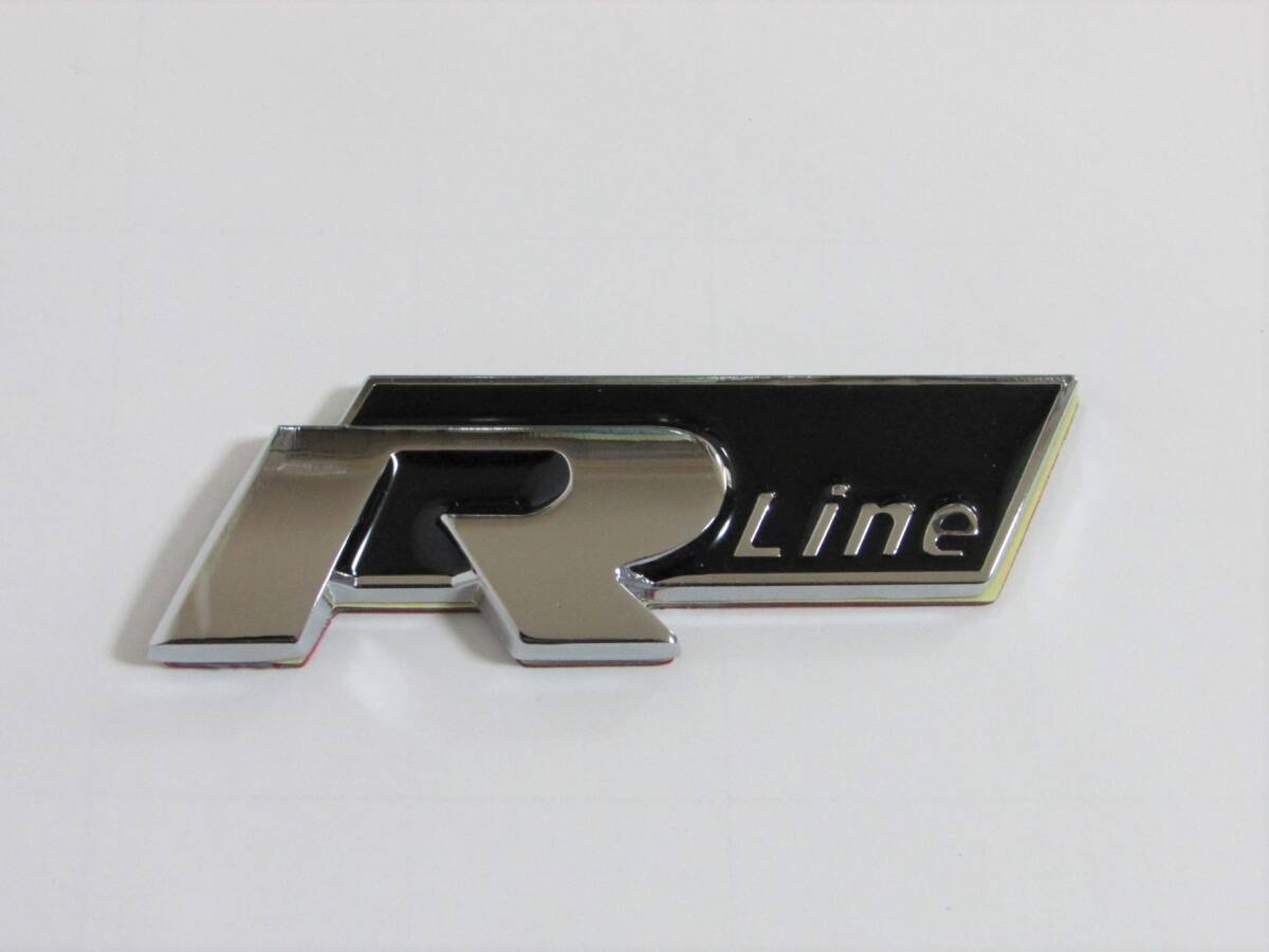 VW フォルクスワーゲン ゴルフ R-LINE R-line Rライン エンブレム ブラック