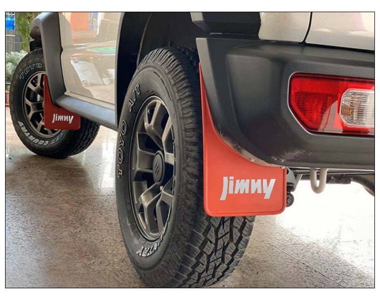 SUZUKI スズキ Jimny ジムニー JB64W マッドガード ブラック 泥除け 泥よけ 4枚 1台分セット 