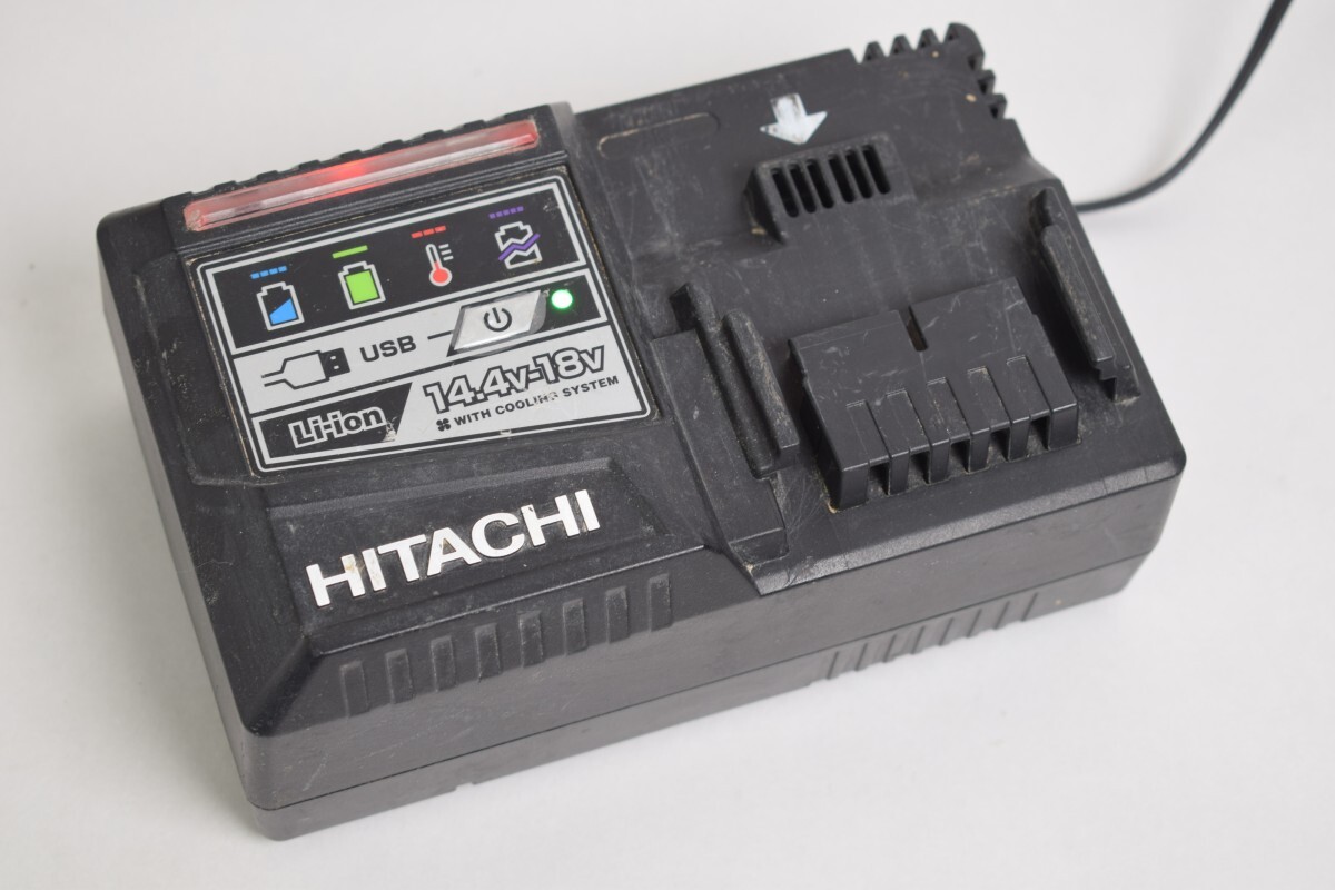 HITACHI 日立工機 UC18YSL3 急速充電器 14.4V-18V HiKOKI ハイコーキ バッテリー 充電器 DIY 電動工具 大工道具 RU-639K/031