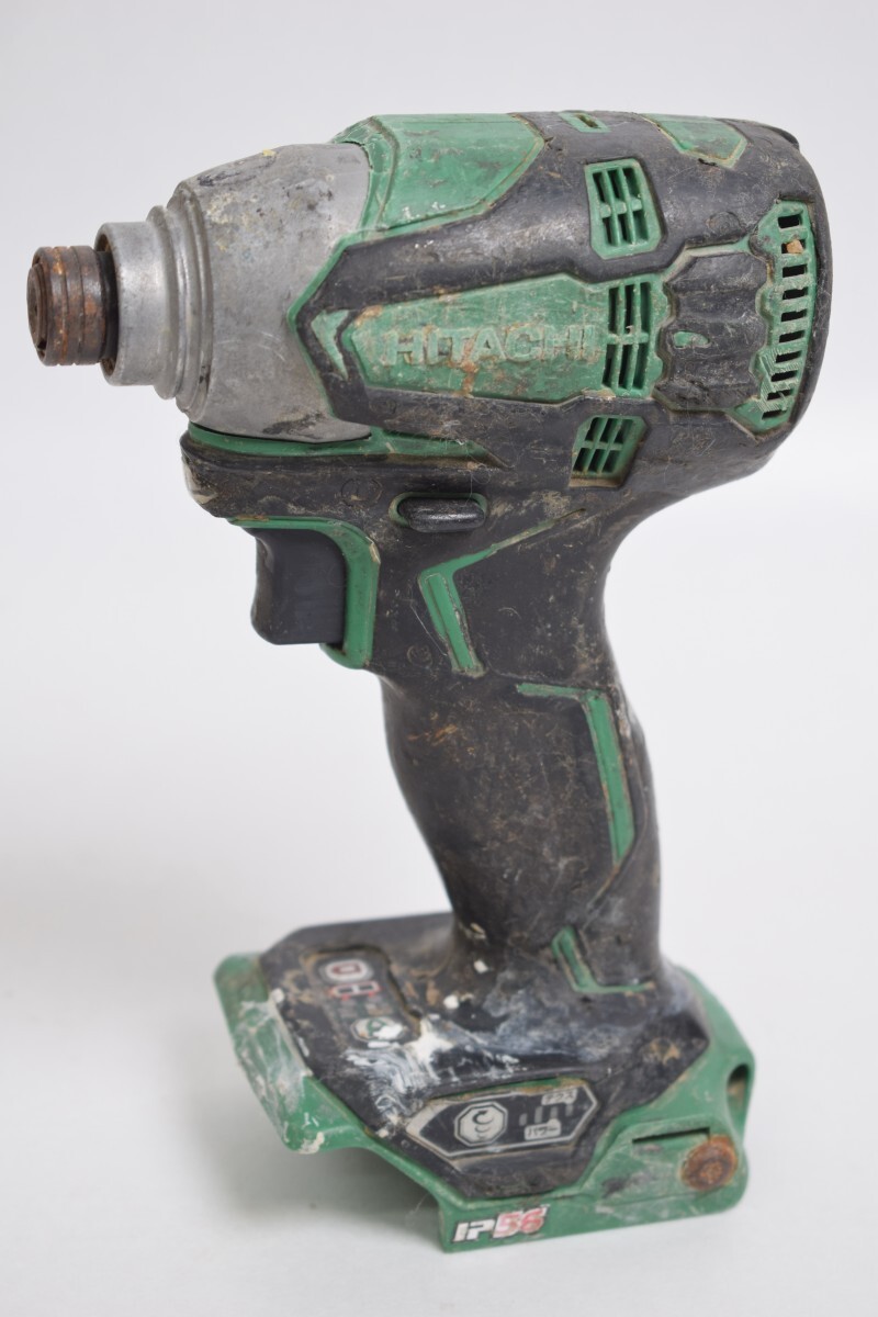 動作品 HITACHI 日立工機 WH18DDL2 18V コードレスインパクトドライバ HiKOKI ハイコーキ 充電式 DIY 電動工具 大工道具 RU-633K/031