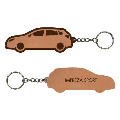 【本革】スバル インプレッサスポーツ【GP系】レザーキーホルダー