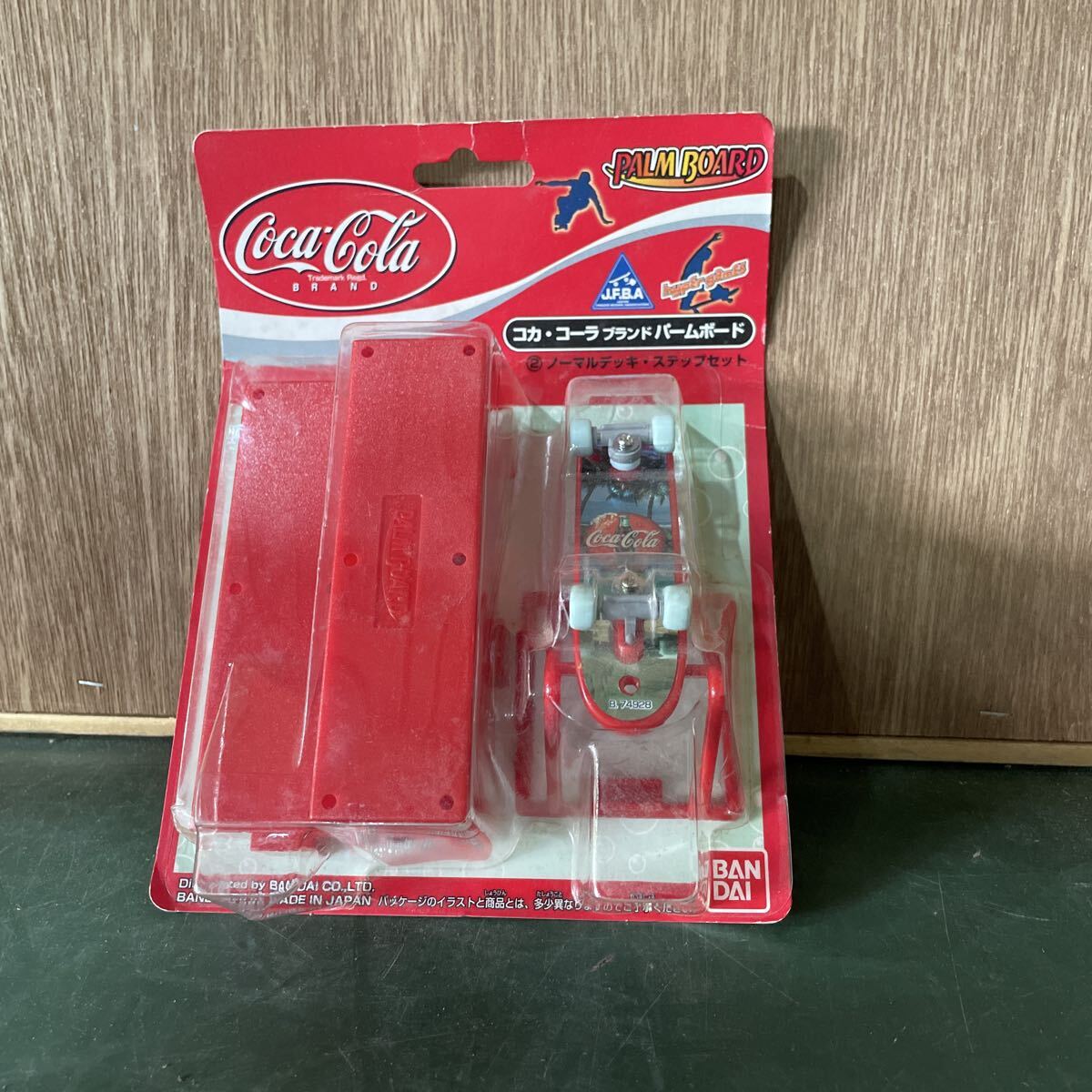 【未開封】バンダイ コカ・コーラ パームボード ② ノーマルデッキ/ステップ 指スケ 希少品