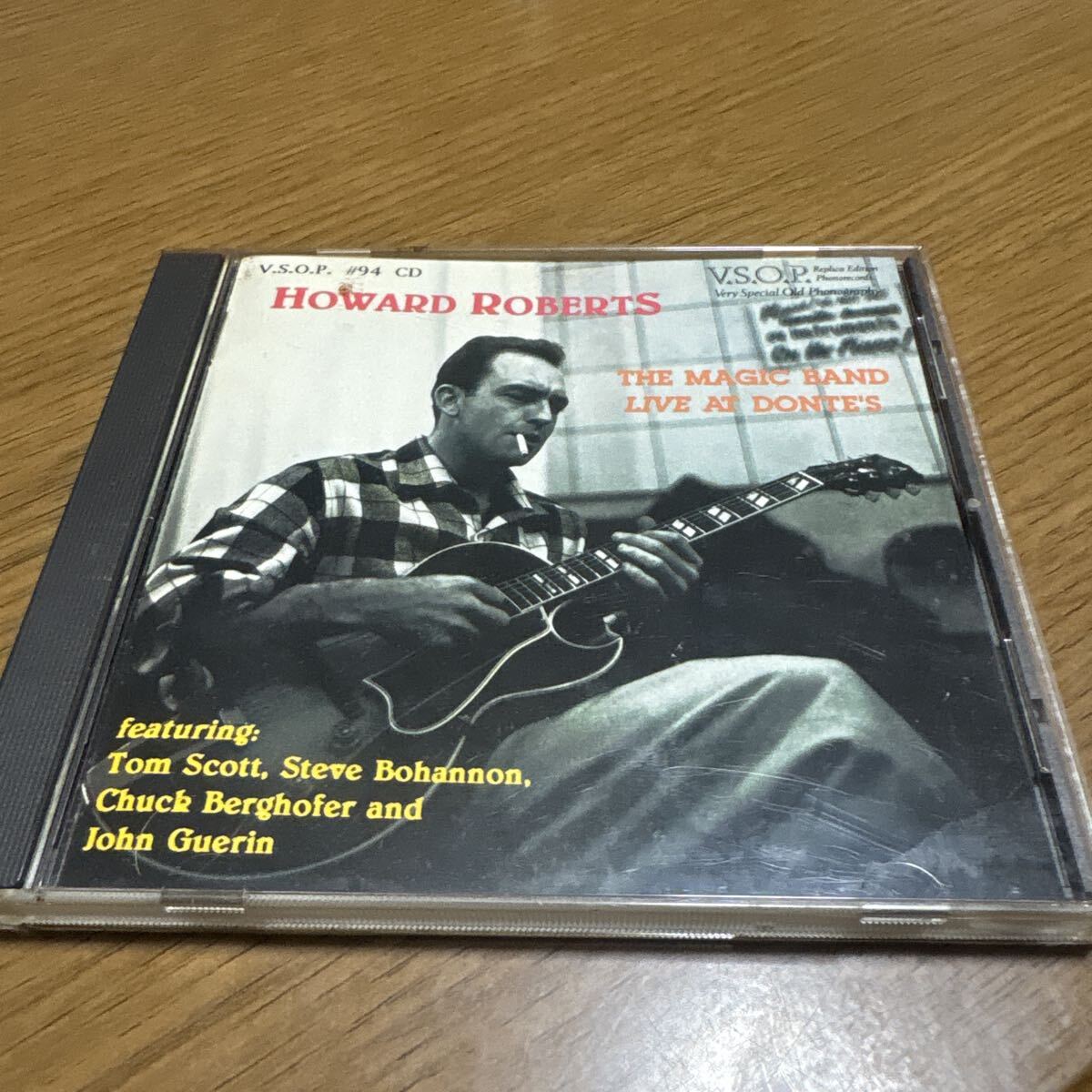 ハワードロバーツ HOWARD ROBERTS Magic Band-Live At Dontes CD
