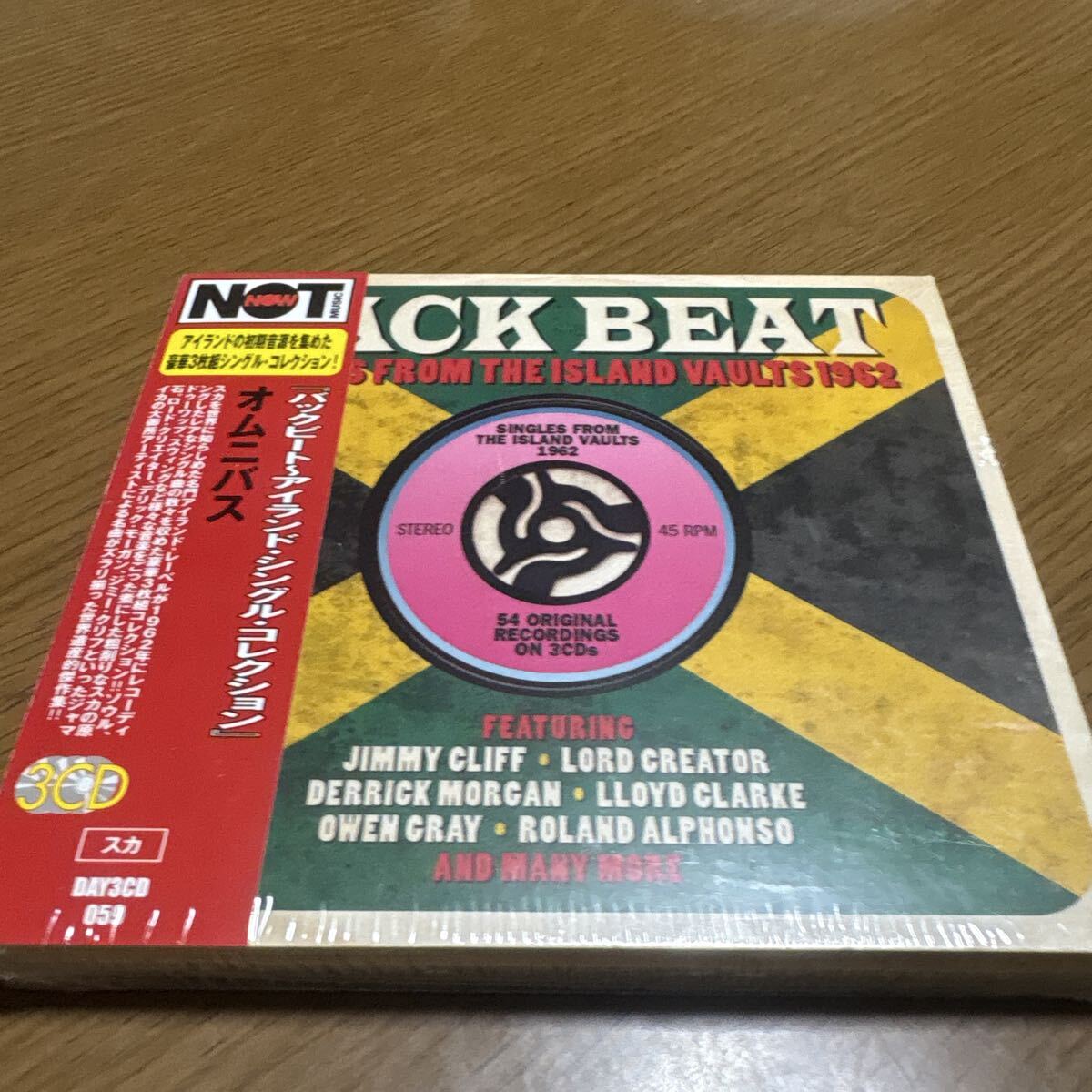 V.A. V.A. BACK BEAT SINGLES FROM THE ISLAND VAULTS 1962 BACK BEAT SINGLES FROM THE ISLAND VAULTS 1962 CD 未開封