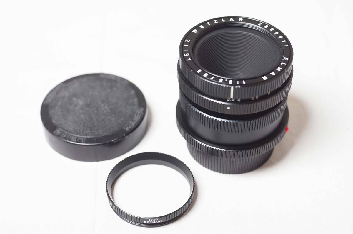 Leica ELMAR 65mm F3.5 ブラック エルマー ヴィゾフレックス用 16464付
