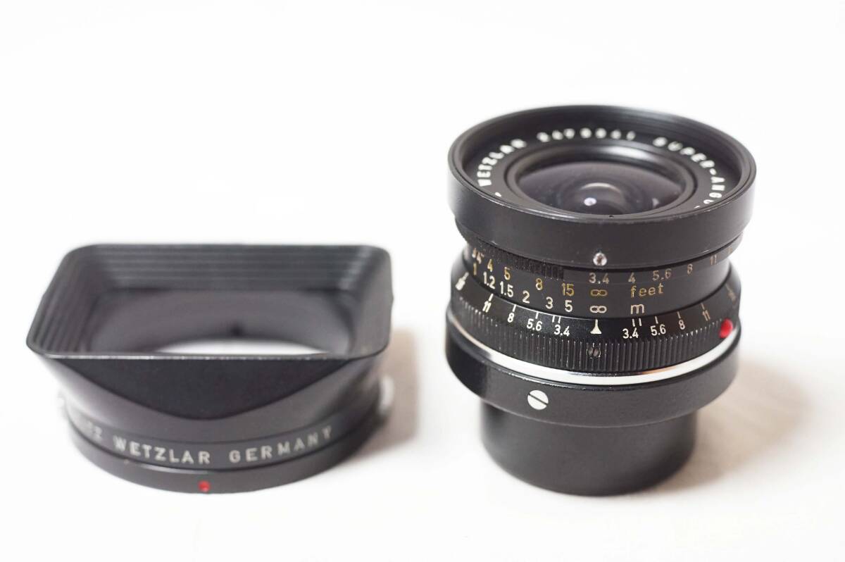 Leica SUPER-ANGULON M 21mm f3.4 ブラック ライカ スーパーアングロン アンギュロン