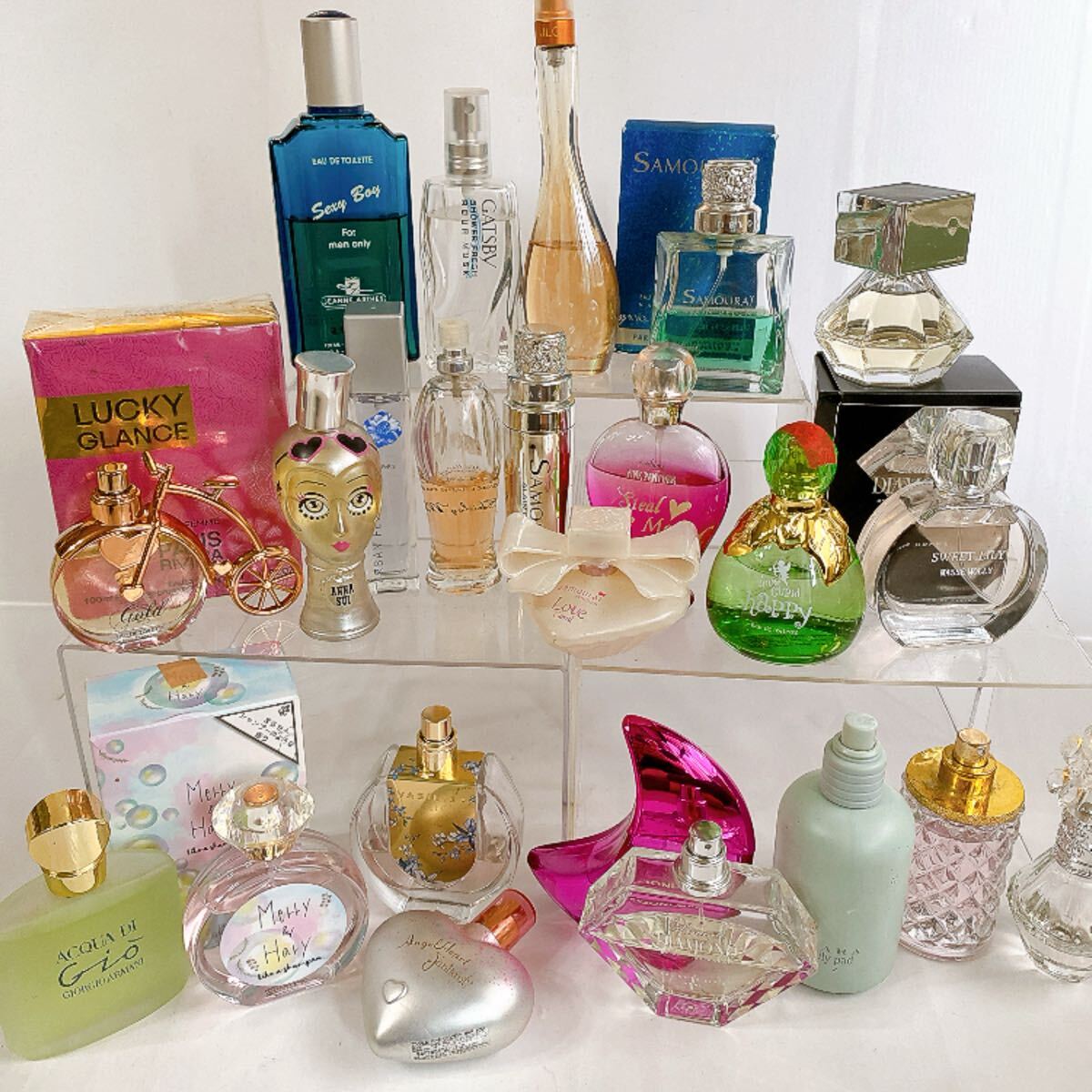 146-【1スタート】ARMANI ANNA SUI SAMURAI ZARA JILLSTUART Diamond レディース香水 メンズ香水 中古香水まとめ