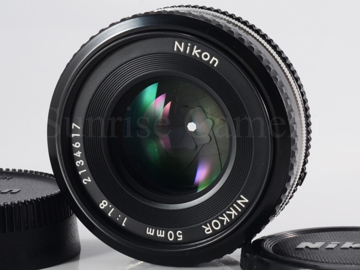 [美品] Nikon（ニコン）Ai-S Nikkor 50mm F1.8 パンケーキレンズ [保証]（61196）