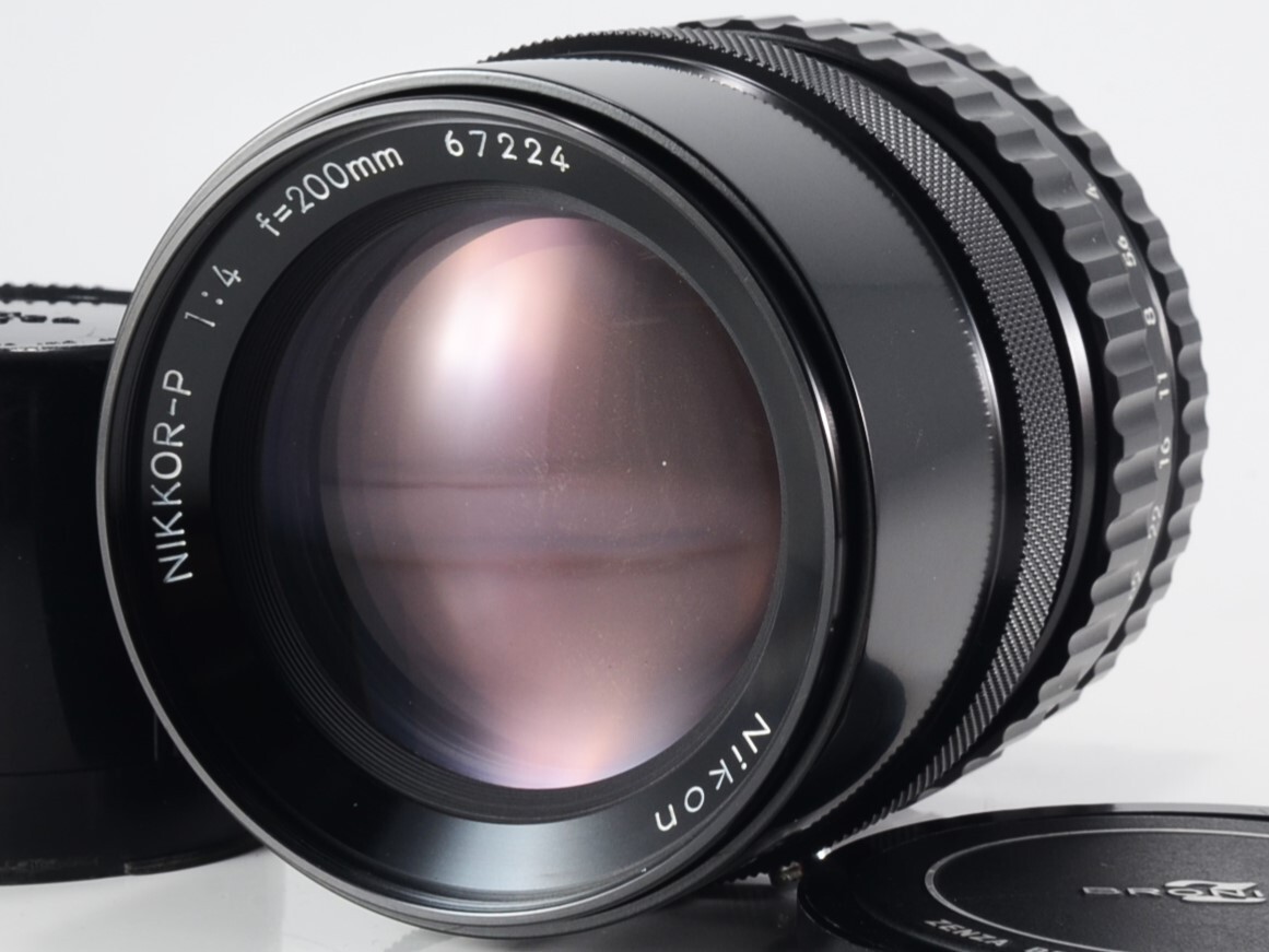 [並品] ZENZA BRONICA（ブロニカ）Nikkor P 200mm F4（61242）