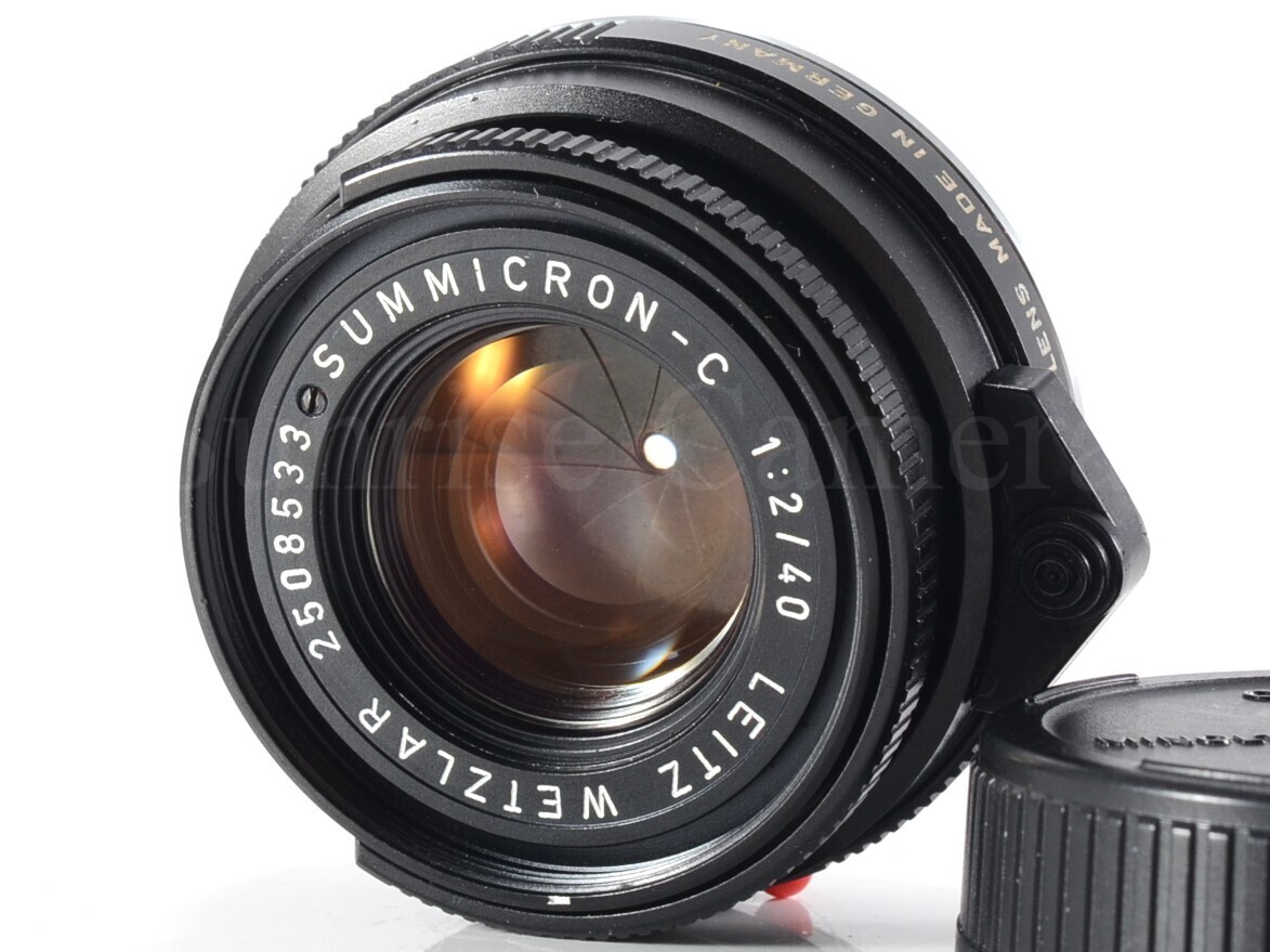 [良品] Leica（ライカ）Summicron C 40mm F2 Mマウント 整備済 [保証]（60986）