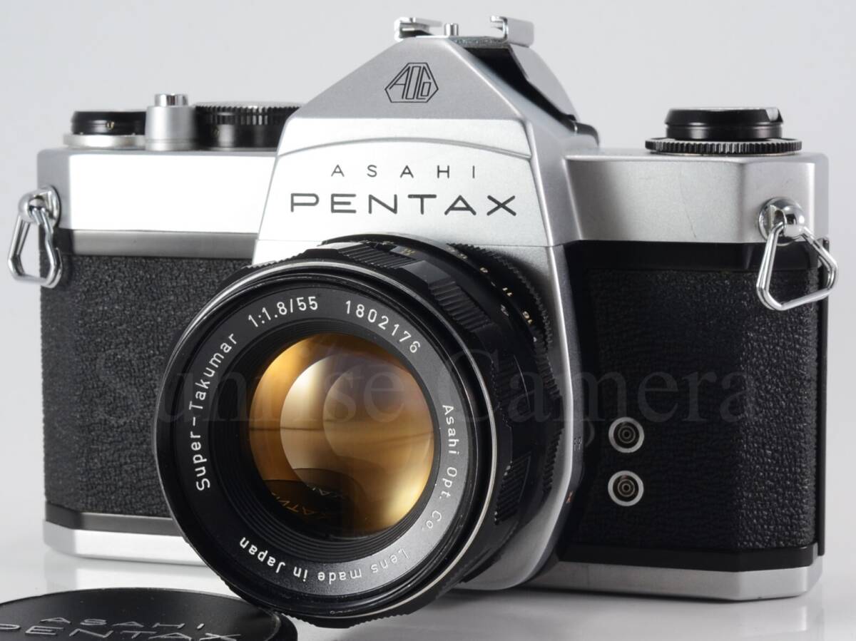 [良品] PENTAX（ペンタックス）SL / Super Takumar 55mm F1.8 M42 後期 [保証]（60946）